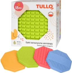 Sensory Octagons with Various Textures 4 pieces