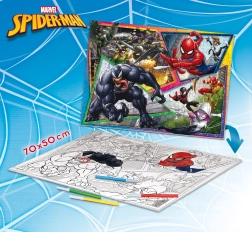 Spiderman kahepoolne maxi pusle 70 × 50 cm, 150 tükki