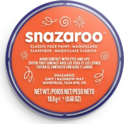 Snazaroo oranž näovärv 18 ml