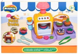 Modeling Oven – creative set with modeling clay and cutters
