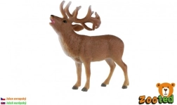 Euroopa punahirve plastfiguur 13 cm