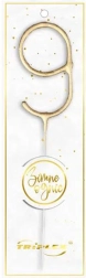 Sädelev number 9, 16,5 cm, kuldne