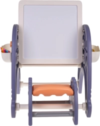 Laste loominguline tahvel ja laud koos tooliga 4-ühes