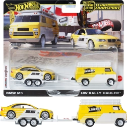 Hot Wheels Premium Team Transport Rally Hauler BMW M3 E46 1:64