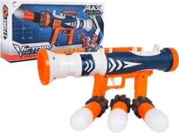 Suur vaht-plastist laskja pehmete mürskudega