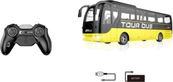 RC kaugjuhitav buss 40 cm kollane