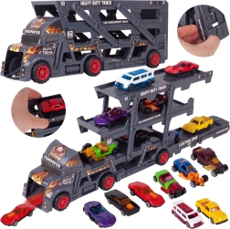 Transportija 8 metallist mänguautoga