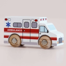 Le Toy Vani puidust kiirabiauto Lance
