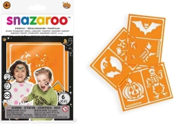 Näovärvide šabloonid SNAZAROO 6 tk – Halloween