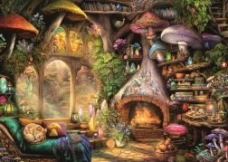 Ravensburger Puzzle Mushroom Cottage 1000 Pieces