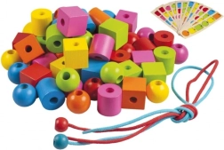 Detoa lõimimispärlid puidust – kõige pisematele