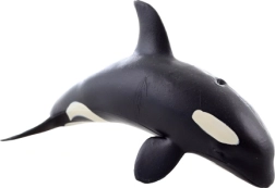 Plastic orca figurine 13 cm