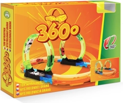 Väljatulistatav autorada 360 kahekordse loopiga