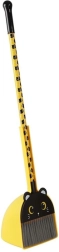 Yellow kids’ cleaning set with cat motif