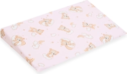 Laste kiilpadja kate 59 × 37 cm roosa karuke