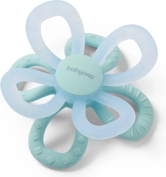 Babyono silikoonist närimislelu Flower, sinine