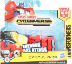 Transformers Cyberverse Optimus Prime ühe sammuga