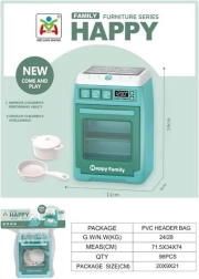 Kids’ stove with oven and effects 14 cm