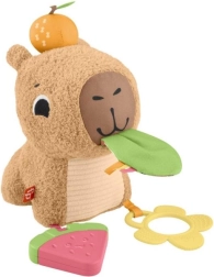 Fisher-Price plush capybara toy with accessories