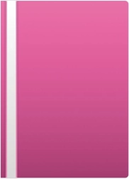 A4 Polypropylene Fastener Pink