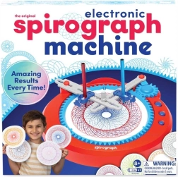 Elektrooniline spirograaf – loov joonistuskomplekt