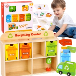Tooky Toy puidust taaskasutuskeskus – hariv sorteerija