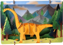 EscapeWelt 3D puidust pusle Brontosaurus