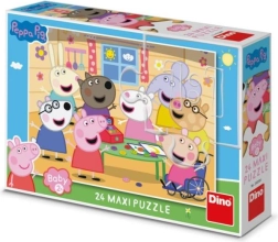 Põrsas Peppa puzzle „Pood“ MAXI 24 tükki