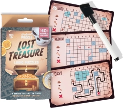 Professor Puzzle logic game Lost Treasure – travel puzzle set