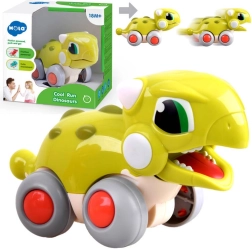 Sõitev dinosaurus T‑Rex – tõmmatav mänguauto lastele – Armas