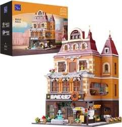 PANTASY Bakery Building Set – Modular City Building, 2663 pieces
