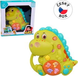 Dinosaurus-klaver valguse ja helidega