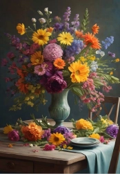 Bouquet Puzzle 1000 Pieces