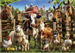 Puzzle Farm Friends 500 pieces EDUCA