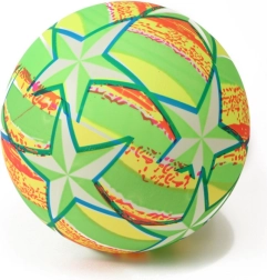 Roheline kummipall tähtedega 24 cm