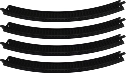 Kaardus rööpad MINI komplektile – 4 tk