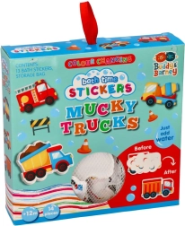 Color-changing bathroom stickers trucks