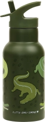 A Little Lovely Company roostevabast terasest joogipudel 350 ml – Krokodill