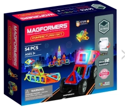 Magnetiline konstruktorkomplekt Magformers Dynamic Flash 54 osaga