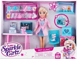 Nukk SPARKLE GIRLZ veterinaarkliinik – suur mängukomplekt