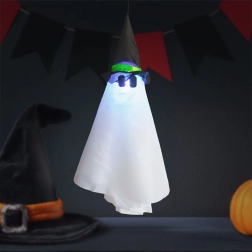 Rippuv Halloweeni dekoratsioon, kummitus RGB LED-valgustusega, 70 × 50 cm