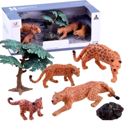 Safari figuurikomplekt – tiigripere – Leopard