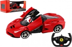 Kaugjuhitav auto FERRARI LAFERRARI 1:14 avanevate ustega, 2,4 GHz, RASTAR, punane