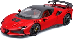Bburago 1:18 Ferrari SF90 XX Stradale punane mudel