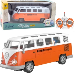 Retro city bus RC with lights 1:30