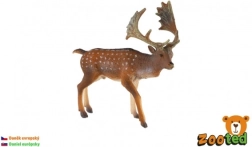 Euroopa tähnikhirve plastfiguur 13 cm