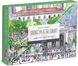 Kahepoolne pusle „Springtime at the Library” 500 tükki