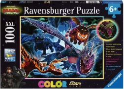 helendav pusle Kuidas taltsutada lohet 3 XXL 100 tükki – Ravensburger