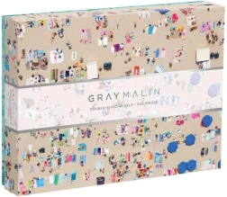 Double-sided puzzle gray malin beach 500 pieces