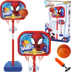 SPIDEY basketball set with adjustable hoop and 14 cm ball